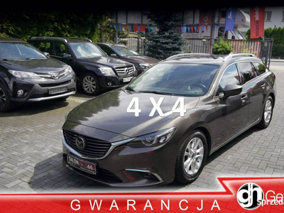 Mazda 6 2.2d 4X4 Automat Skóra Navi Bezwypadkowy stan idealny Gwarancja 12…