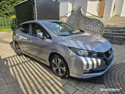 Najlepsze wyposażenie! Bezwypadkowy Nissan leaf 62 kWh bose aktywny tempoma