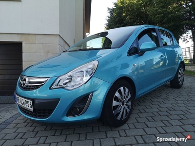 Opel corsa eco flex 1,2 benzyna gaz sekwencja navi klima grzane fotele
