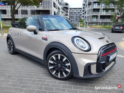 S Cabrio John Cooper Works, 2.0l benzyna 192KM * Przebieg:27, 619km