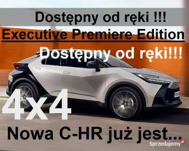 Toyota C-HR Nowa 4x4 197KM ExecutivePremiere Edition Super Cena od ręki 19…