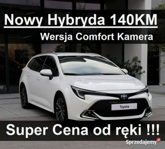 Toyota Corolla Nowa Hybryda 140KM 1,8 Comfort Kamera Dostępny od ręki - 13…