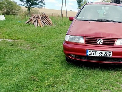 VW Sharan 1.9TDi 110kM,99r,7 foteli,hak, opłaty ważne do końca października