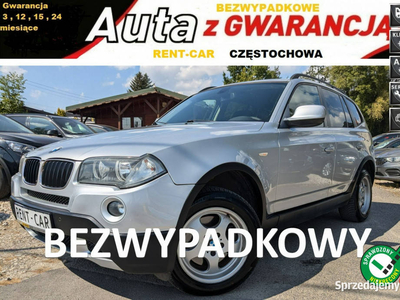 BMW X3 2.0D*136PS*OPŁACONY Bezwypadkowy*xDrive*Klima Skóry Serwis GWARANCJ…