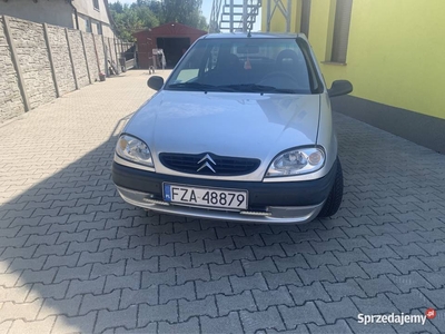 Citroen saxo 1.1 benzyna nowe OC i przegląd