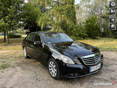 Mercedes E 220 Mercedes E220 CZARNY SEDAN W212 (2009-)