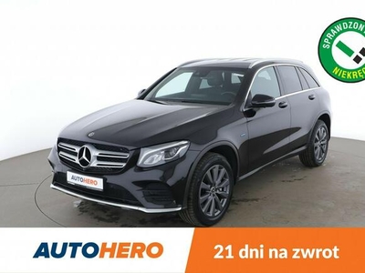 Mercedes GLC 350 350e 4Matic AMG Line Navi Tempomat Skóra Grzane Fotele Kamera Full LED