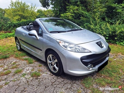 Peugeot 207cc CABRIO 1.6 Benzyna 2007r Klima z Niemiec