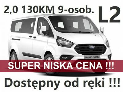 Ford Transit Custom Kombi L2 130KM 9-osob. Trend Niska Cena Dostępny od ręki 2265zł