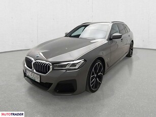 BMW 530 3.0 hybrydowy 285 KM 2022r. (Komorniki)