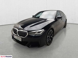 BMW 530 3.0 hybrydowy 285 KM 2022r. (Komorniki)