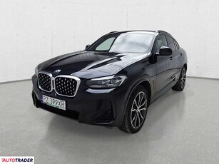 BMW X4 4.0 hybrydowy 286 KM 2022r. (Komorniki)