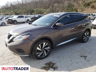 Nissan Murano 3.0 benzyna 2018r. (HURRICANE)