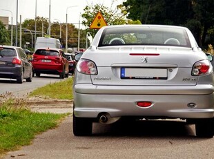 Peugeot 206 CC 2.0i - Cabrio na cały rok - Raty Zamiana Gwarancja