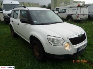 Skoda Yeti 2.0 diesel 110 KM 2010r. (Komorniki)