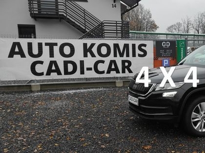 Škoda Kodiaq 4x4 Krajowy, książka serwisowa.