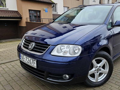 VW Touran 1.6 benz 2006r - klimatronik , super stan ,hak