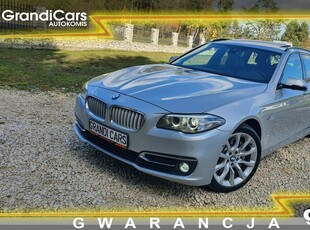 BMW SERIA 5 VI (F07/F10/F11) BMW SERIA 5 LCI # 525d 218KM # Modern # 8HP # Duża Navi # Komforty # Panorama