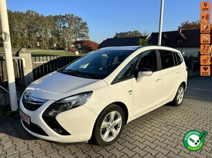 Opel Zafira C 1,4 turbo 140 ps ładna świeżo zarejestrowana 116 tyś km 7 osobowa