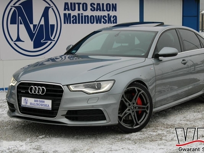 Audi A6 IV (C7) S-Line 3.0 T 310KM Navi Kamera Skóra+Pamięć+El 2xPDC Klimatronik Alu