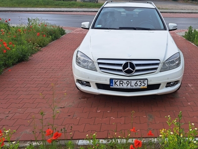 Mercedes-Benz Klasa C W204 C180 kompresor automat, złamana biel