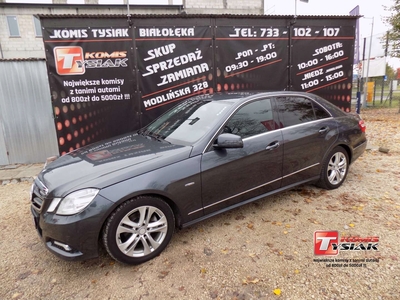 Mercedes Klasa E W212 Limuzyna 200 CDI BlueEFFICIENCY 136KM 2010