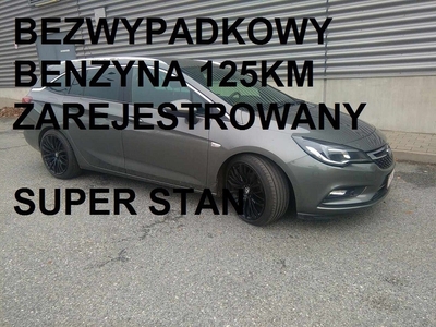 Opel Astra K BEZWYPADKOWY-125 KM BENZYNA- SUPER STAN BOGATA WERSJA -DYNAMIK