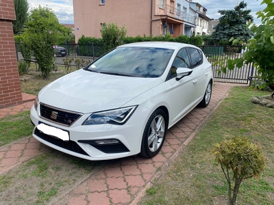 SEAT Leon III 1.4 TSI FR, 125 KM, BIAŁY, BEZWYPADKOWY, PIERWSZY WŁAŚCICIEL