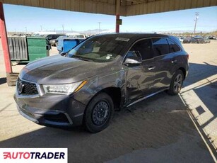 Acura MDX 3.0 benzyna 2019r. (SUN VALLEY)