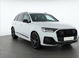 Audi SQ7 , 1. Właściciel, Serwis ASO, Automat, 7 miejsc, Skóra, Navi,