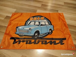 Baner 90x60cm trabant 601, Wartburg 353, warszawa