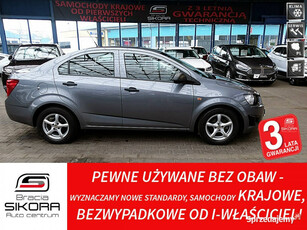 Chevrolet Aveo Sedan KRAJOWY Gwarancja Bezwypadkowy 1.2 16V Benzyna KLIMA+…