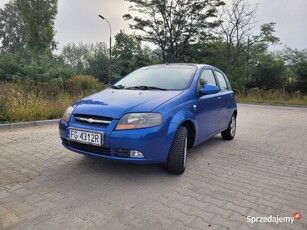 Chevrolet Kalos Aveo 1,4 Bogata Wersja Klimatyzacja Mały Przebieg