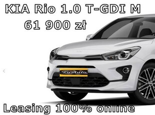 KIA Rio 1.0 T-GDI M - Leasing 100% online