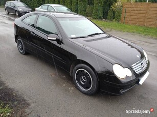 mercedes c coupe 1.8 2001r