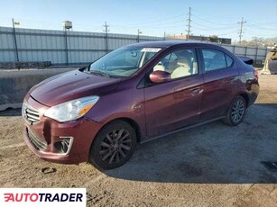 Mitsubishi Mirage 1.0 benzyna 2019r. (CHICAGO HEIGHTS)