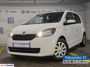 Skoda Citigo 1.0 benzyna 60 KM 2012r. (Warszawa)