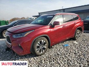 Toyota Highlander 2.0 hybrydowy 2021r. (WAYLAND)