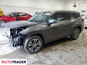 Toyota Highlander 3.0 benzyna 2021r. (CONCORD)