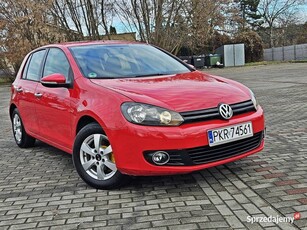 Volkswagen Golf VI MPI benzyna klima 5 drzwi serwisowany