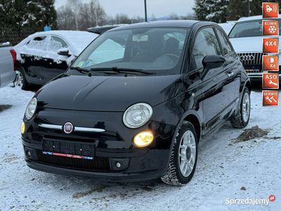 Fiat 500 1,2 lounge skóra el. klima usb I (2007-)