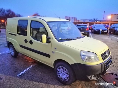 Fiat Doblo brygadowka brygadówka 5 os. bdb stan zero rdzy