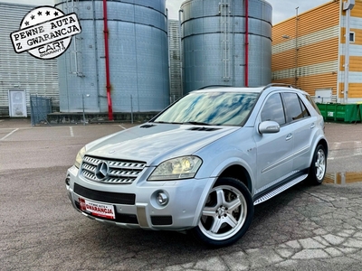 Mercedes Klasa M W164 Off-roader AMG 6.2 V8 (63 AMG) 510KM 2008