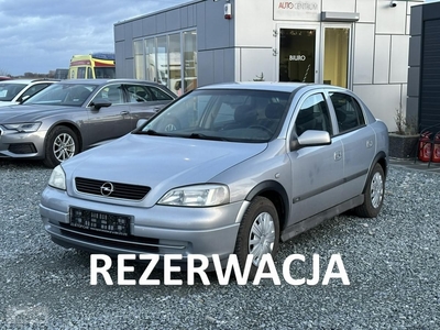 Opel Astra G 1.6 8V 84KM 2003r. 161tys. km. klima, radio MP3, serwisowana