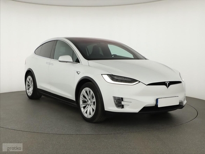 Tesla Model X I , 1. Właściciel, Serwis ASO, Automat, 7 miejsc, Skóra, Navi,