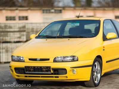 Używane Fiat Bravo I (1995-2001) Żółta wyścigówka 105KM