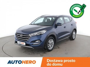 Hyundai Tucson III 1.6 Blue 6MT Klimatronik Tempomat Navi GrzaneFotele Kierownica LED P