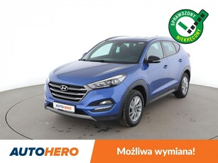 Hyundai Tucson III navi klima auto kamera i czujniki parkowania grzane fotele