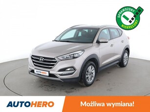 Hyundai Tucson III Skóra, navi, klima auto, kamera i czujniki parkowania, grzane fotele