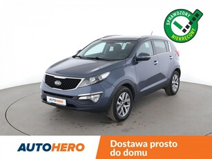 Kia Sportage III 4x4 grzane fotele przód/tył, PDC, klima auto